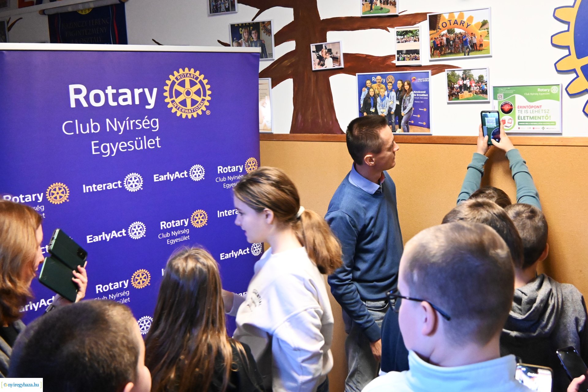 Rotary rekordkísérlet