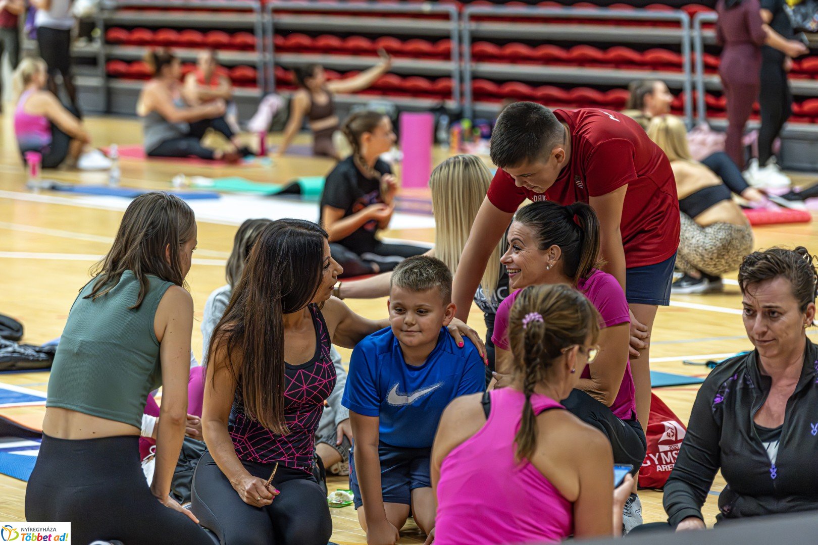Rubint Réka Alakformáló órája a Continental Arénában az Európai Sporthét keretében