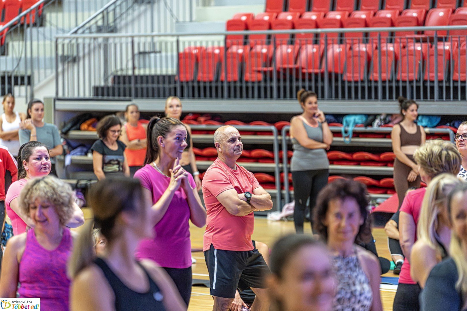 Rubint Réka Alakformáló órája a Continental Arénában az Európai Sporthét keretében