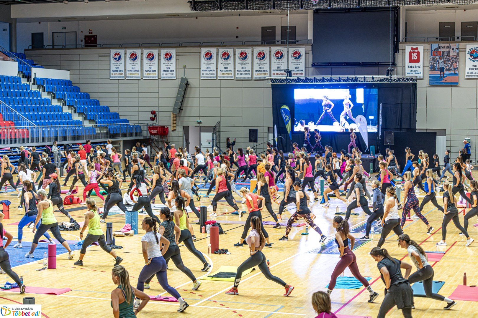 Rubint Réka Alakformáló órája a Continental Arénában az Európai Sporthét keretében
