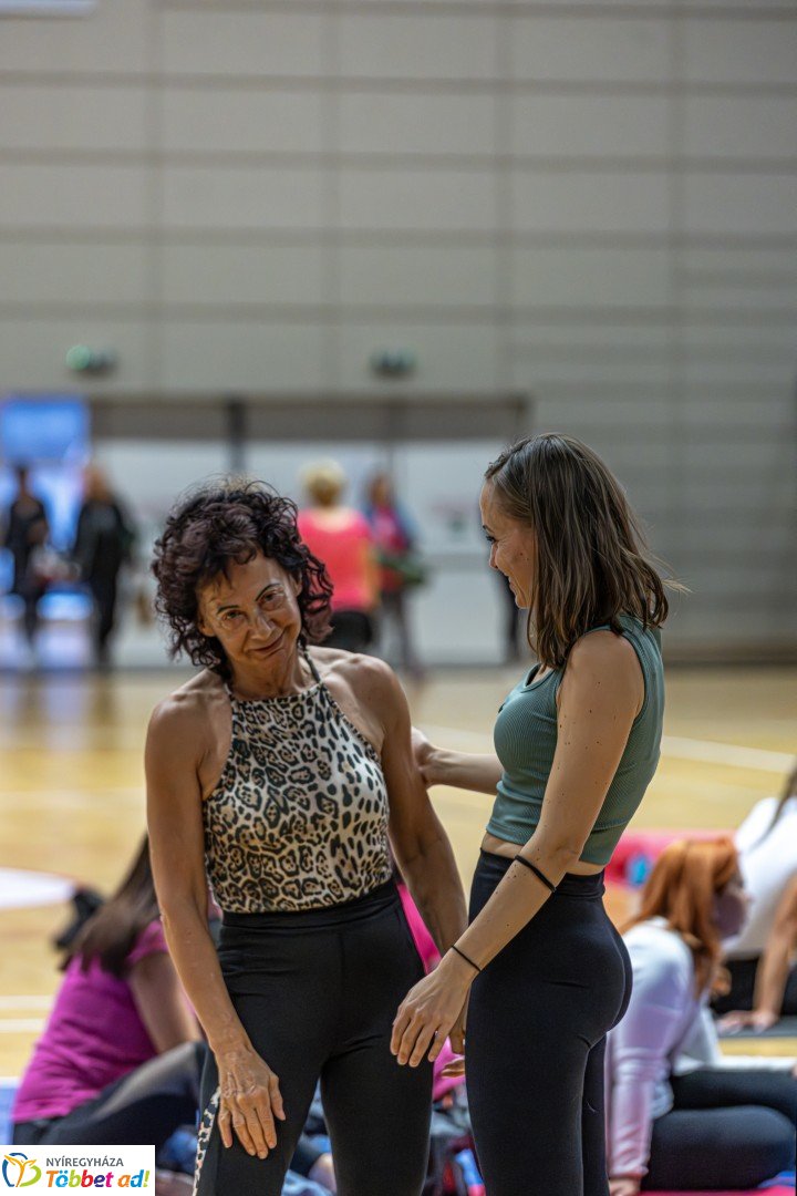 Rubint Réka Alakformáló órája a Continental Arénában az Európai Sporthét keretében