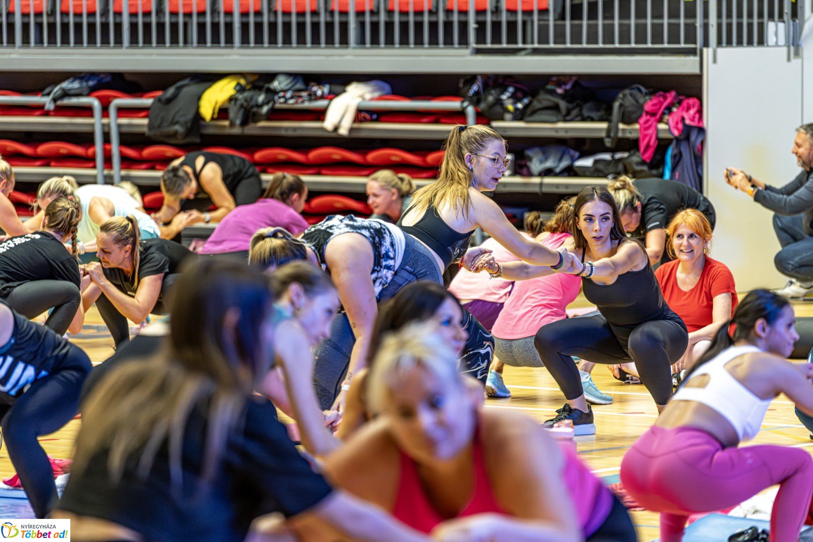 Rubint Réka Alakformáló órája a Continental Arénában az Európai Sporthét keretében