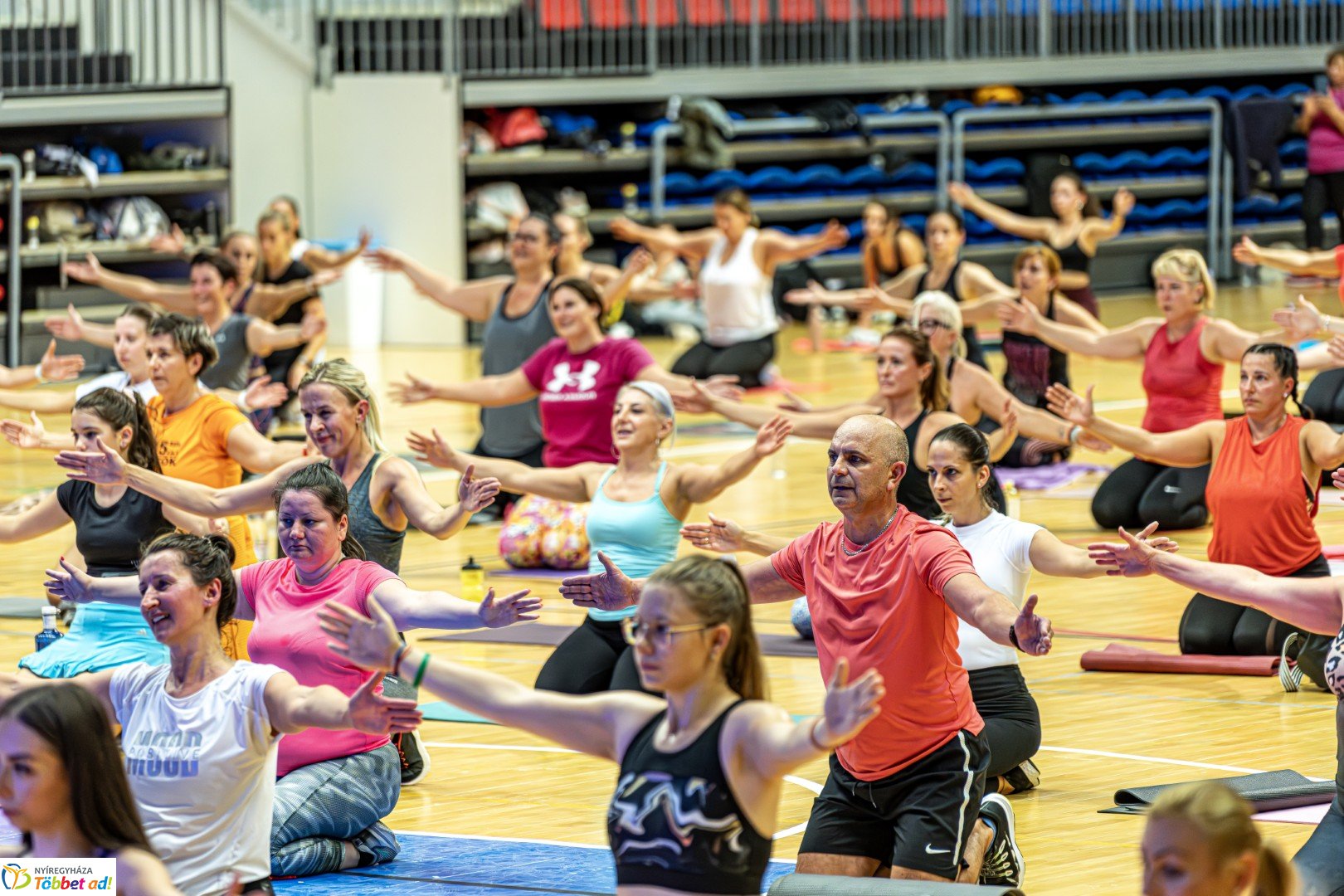 Rubint Réka Alakformáló órája a Continental Arénában az Európai Sporthét keretében