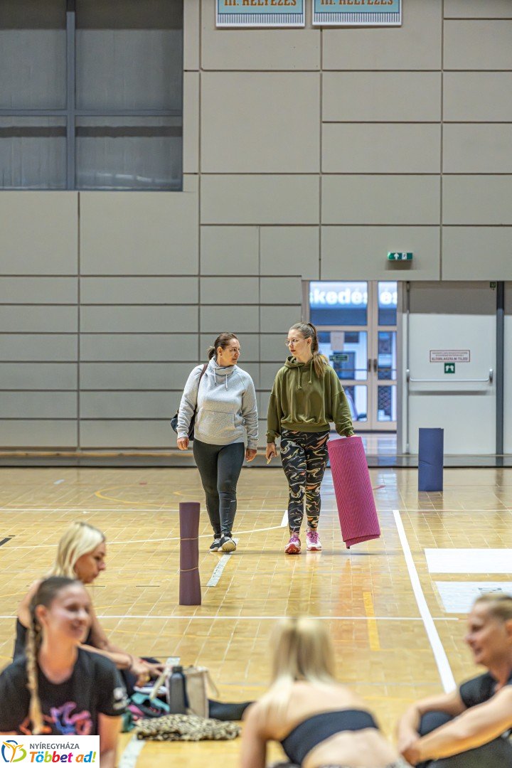 Rubint Réka Alakformáló órája a Continental Arénában az Európai Sporthét keretében