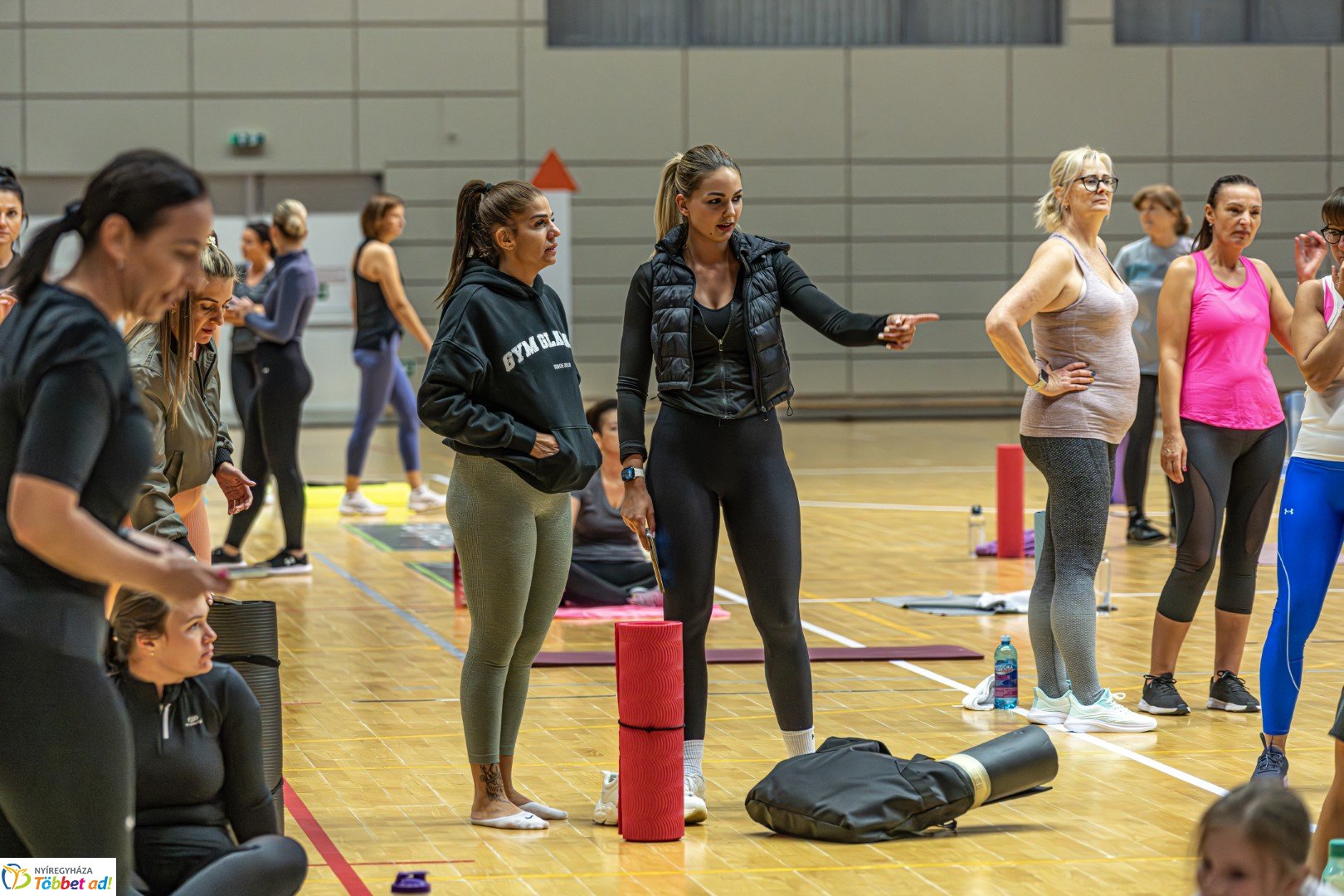 Rubint Réka Alakformáló órája a Continental Arénában az Európai Sporthét keretében