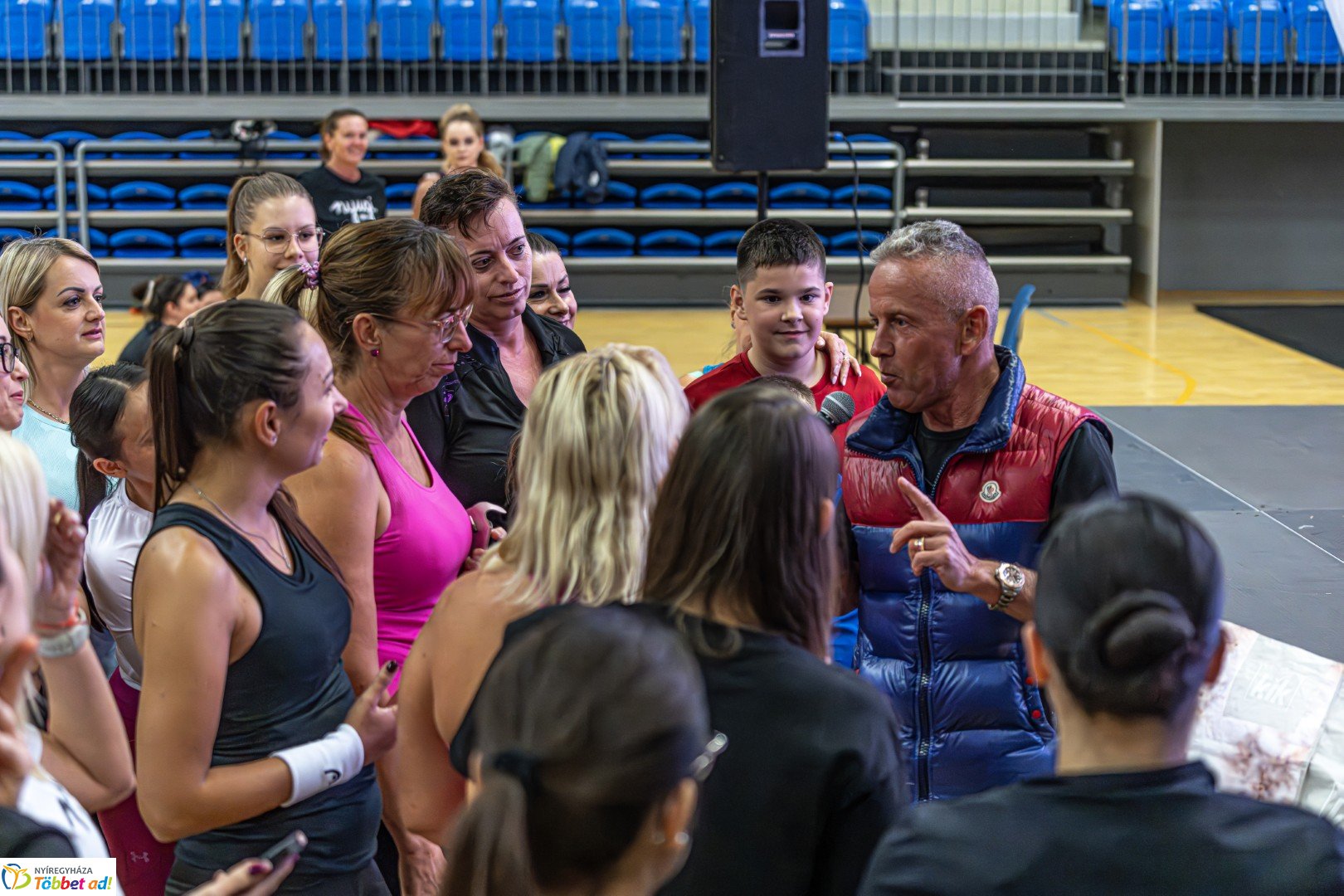 Rubint Réka Alakformáló órája a Continental Arénában az Európai Sporthét keretében