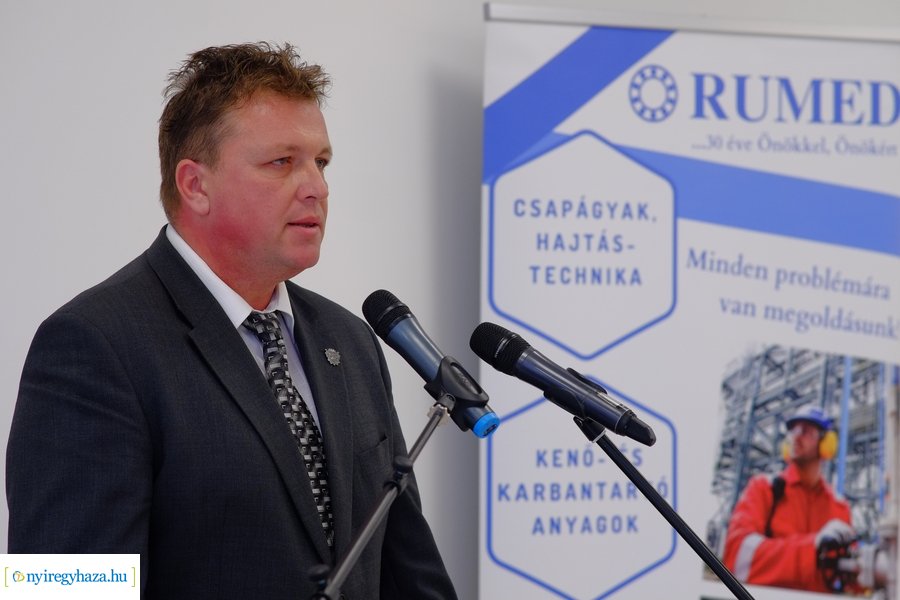 Rumed telephely átadó