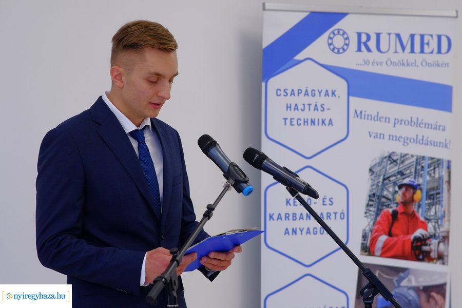 Rumed telephely átadó