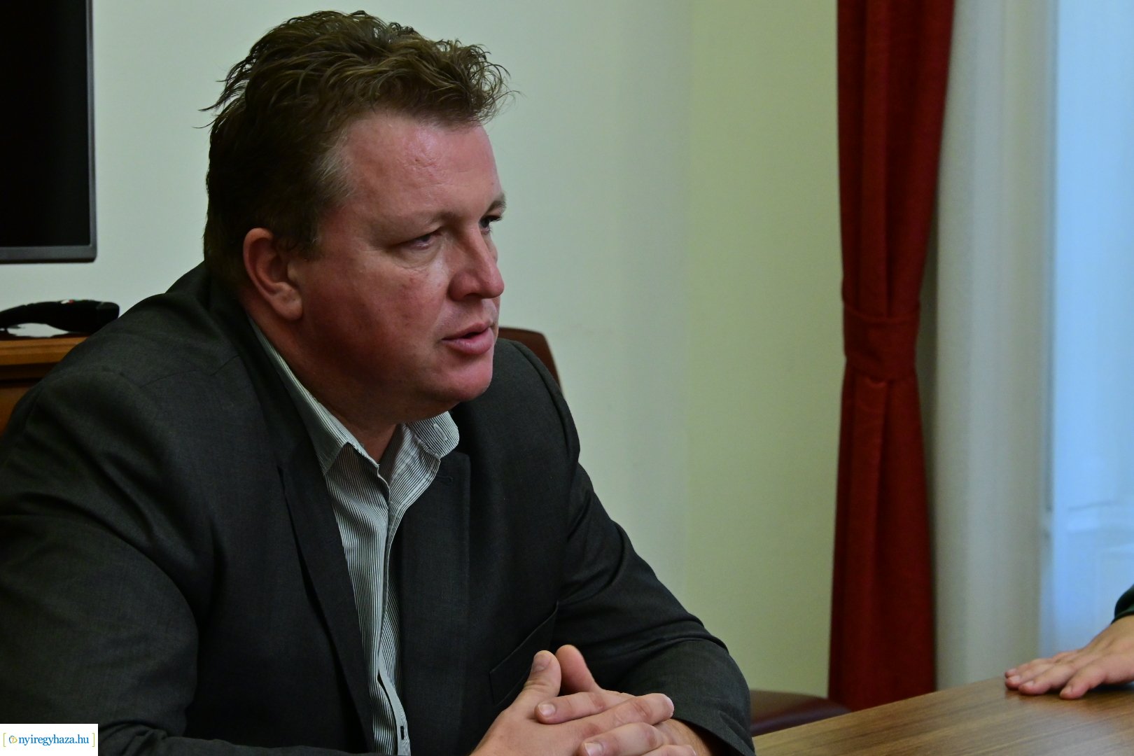 Rzeszówi diákok a Városházán 20241011