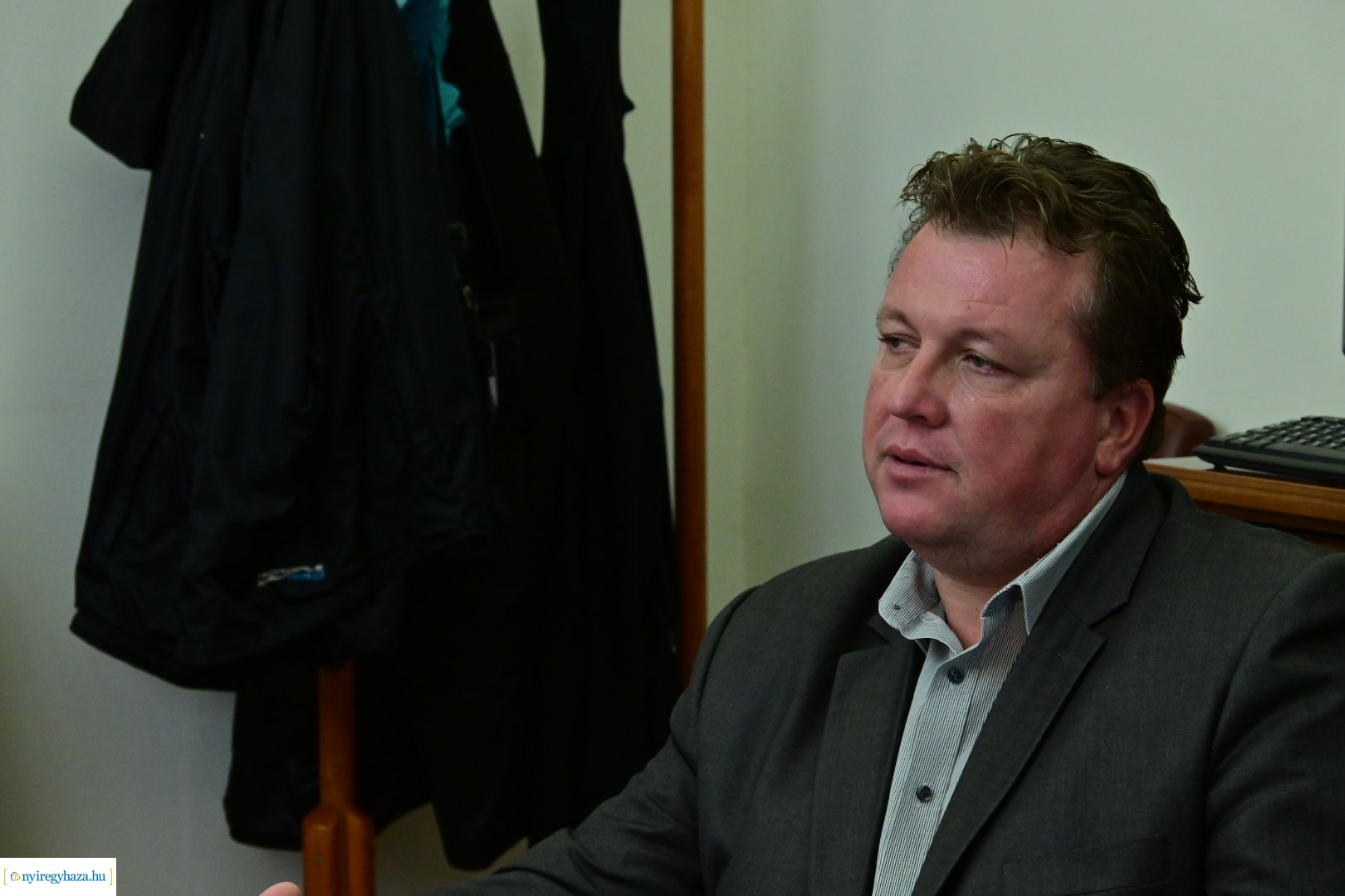 Rzeszówi diákok a Városházán 20241011