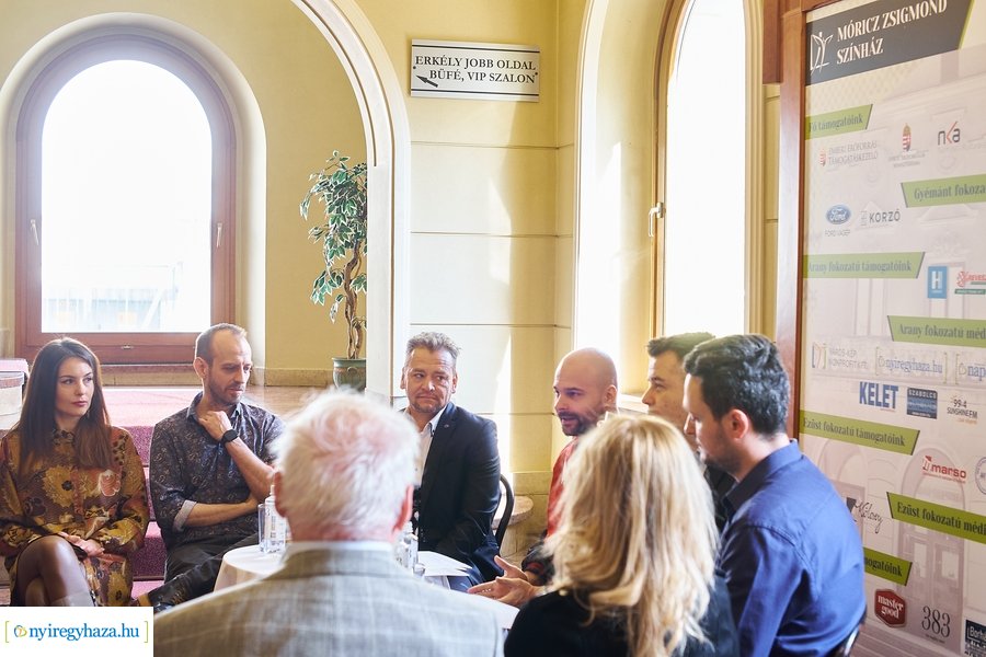 Sajtótájékoztató a Móricz Zsigmond Színházban