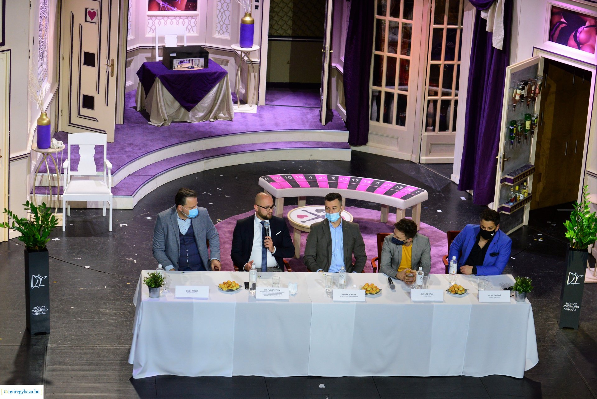 Sajtótájékoztató a Móricz Zsigmond Színházban