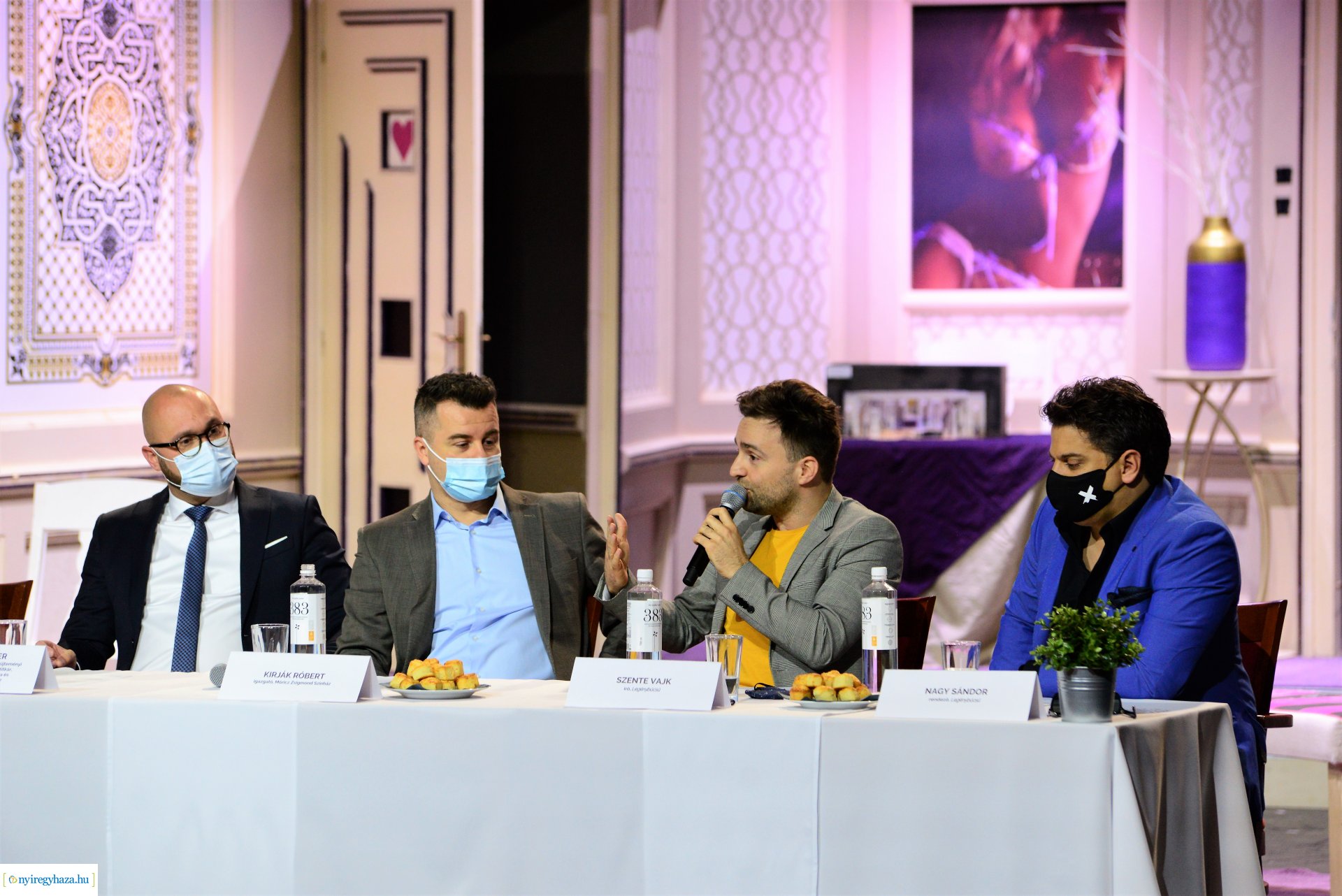 Sajtótájékoztató a Móricz Zsigmond Színházban