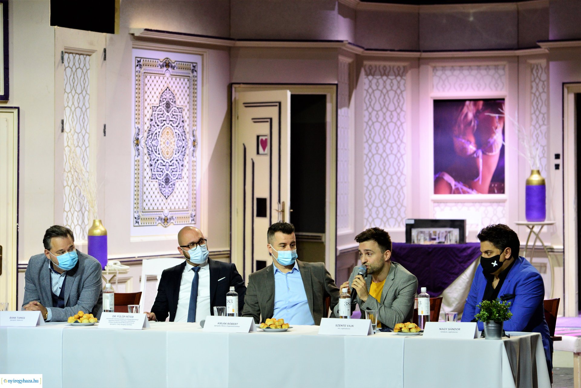 Sajtótájékoztató a Móricz Zsigmond Színházban