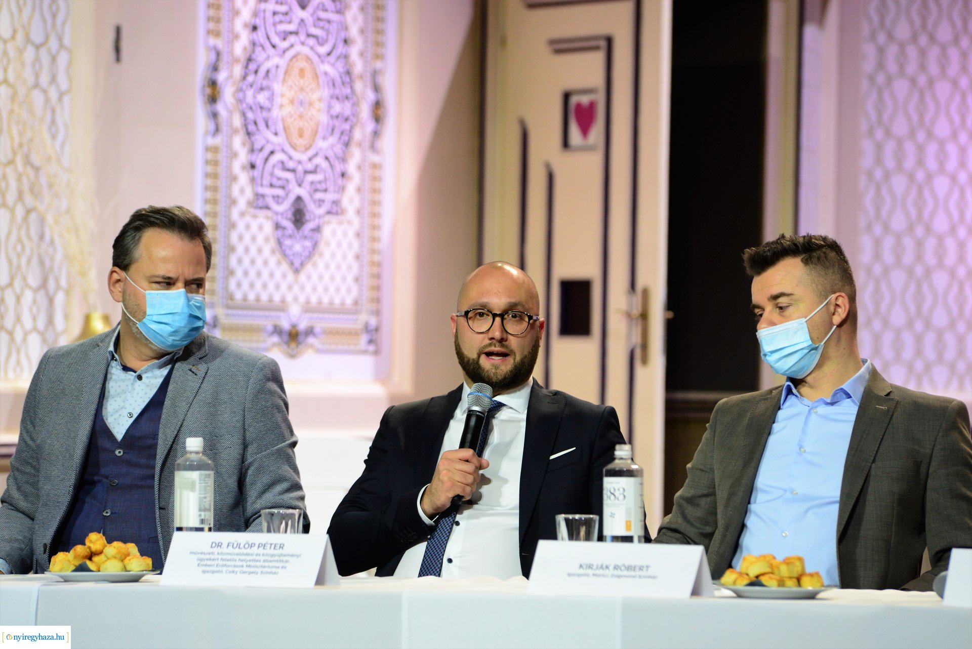 Sajtótájékoztató a Móricz Zsigmond Színházban