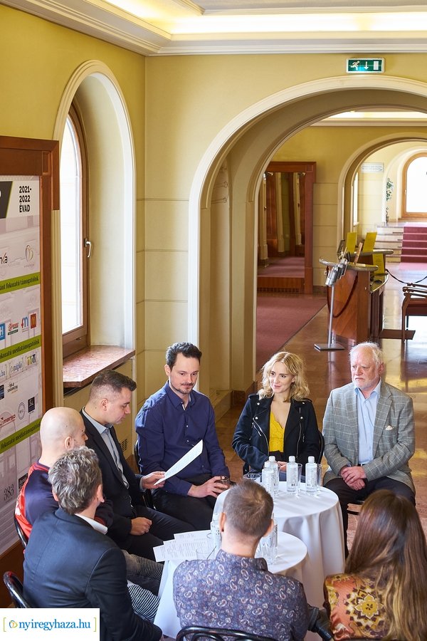 Sajtótájékoztató a Móricz Zsigmond Színházban