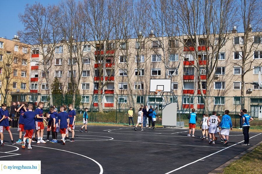 Sallai József Kosárlabda Liget avató