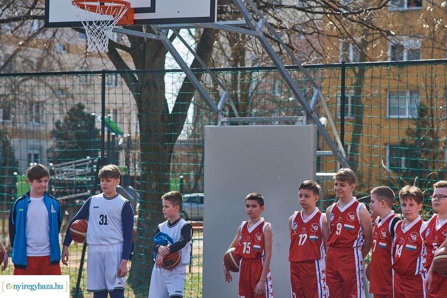 Sallai József Kosárlabda Liget avató