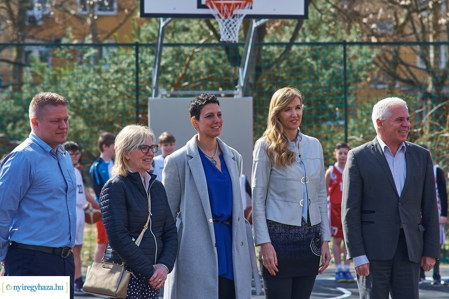 Sallai József Kosárlabda Liget avató