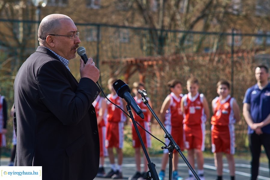 Sallai József Kosárlabda Liget avató