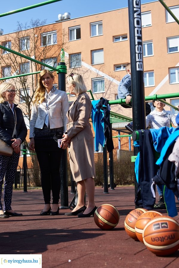 Sallai József Kosárlabda Liget avató