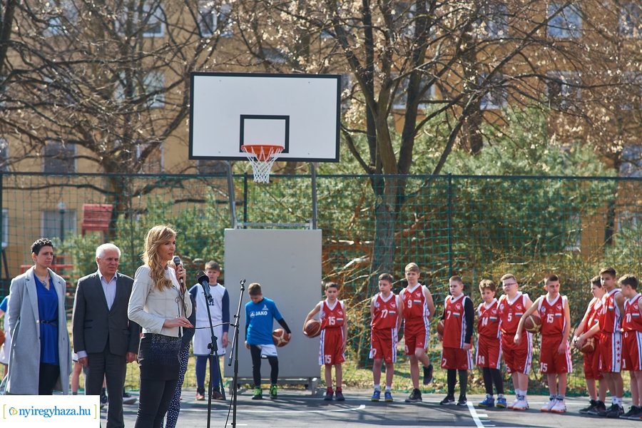Sallai József Kosárlabda Liget avató