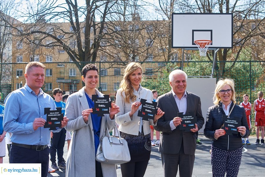 Sallai József Kosárlabda Liget avató
