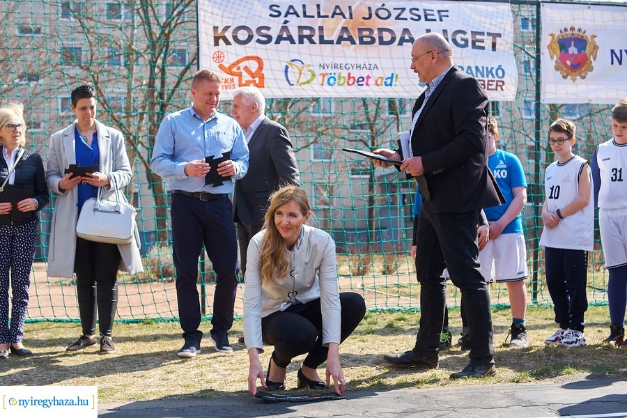 Sallai József Kosárlabda Liget avató