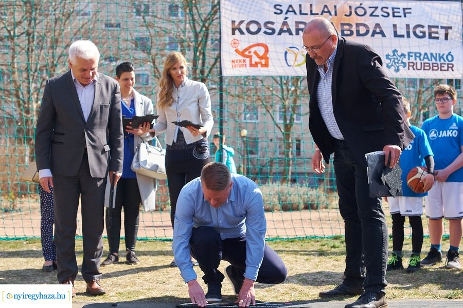 Sallai József Kosárlabda Liget avató