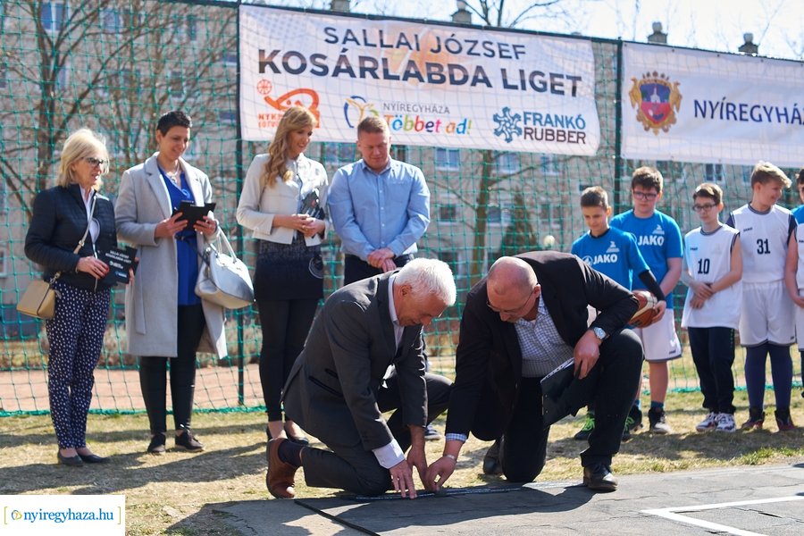 Sallai József Kosárlabda Liget avató