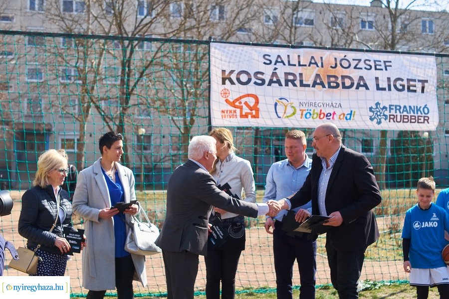 Sallai József Kosárlabda Liget avató