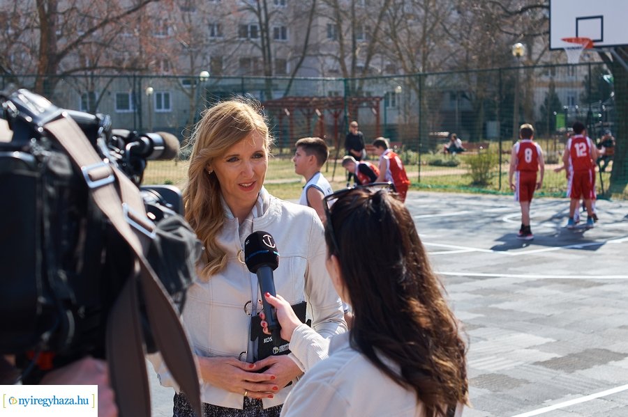 Sallai József Kosárlabda Liget avató