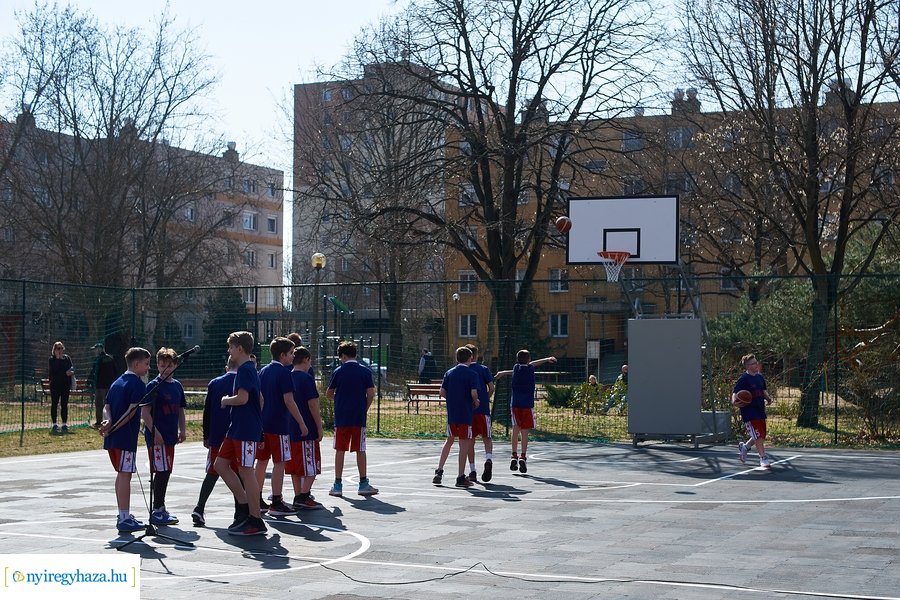 Sallai József Kosárlabda Liget avató