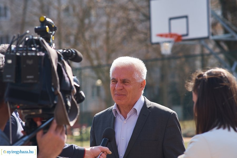 Sallai József Kosárlabda Liget avató