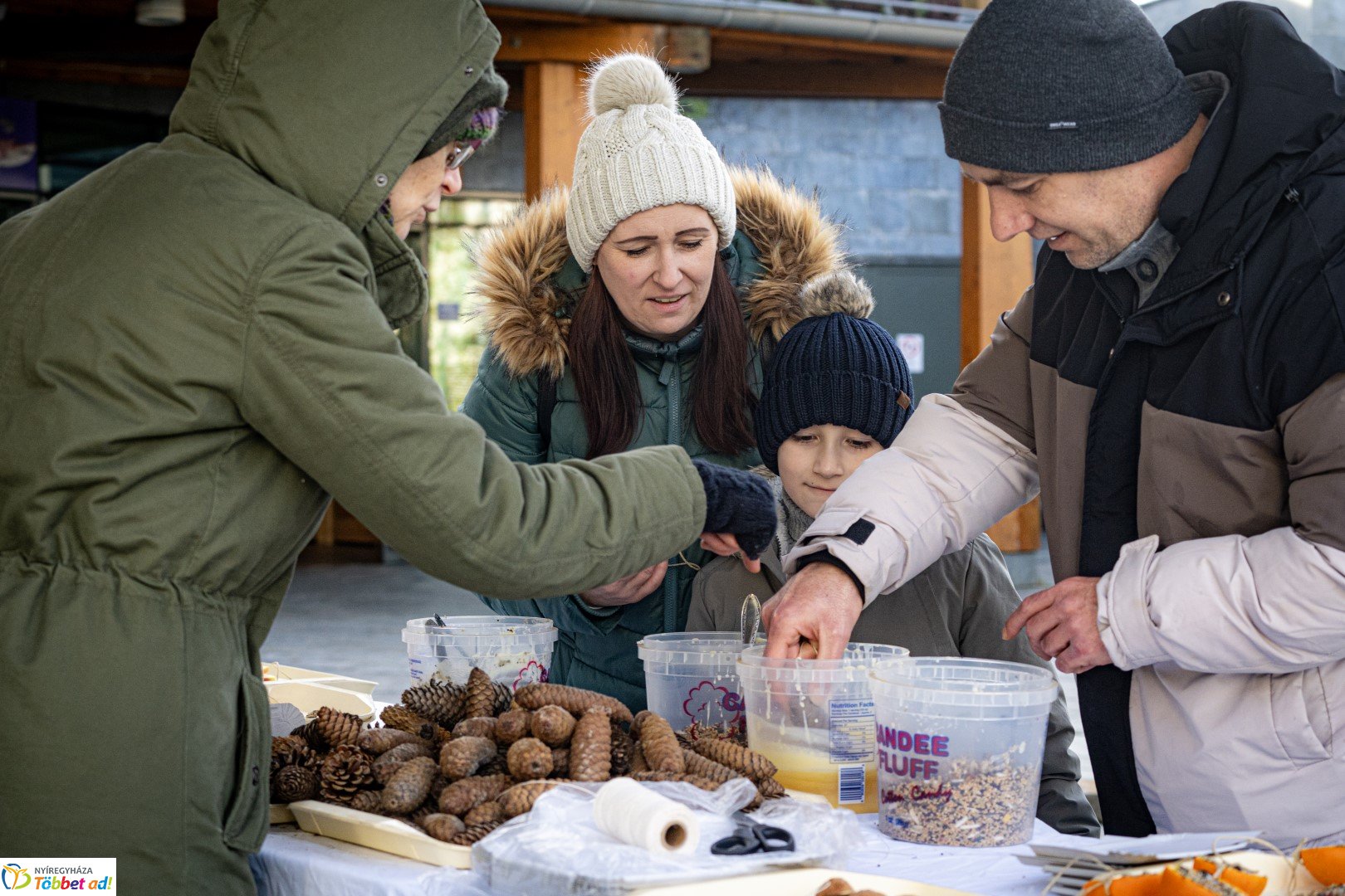 Sarkvidéki karácsony a LEGO gyárral a Nyíregyházi Állatparkban