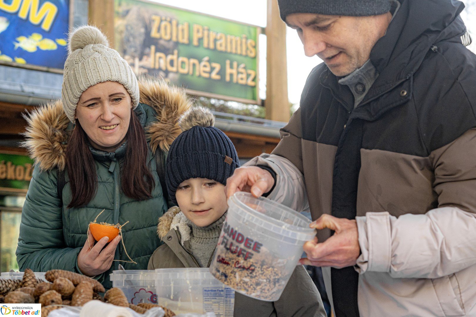 Sarkvidéki karácsony a LEGO gyárral a Nyíregyházi Állatparkban