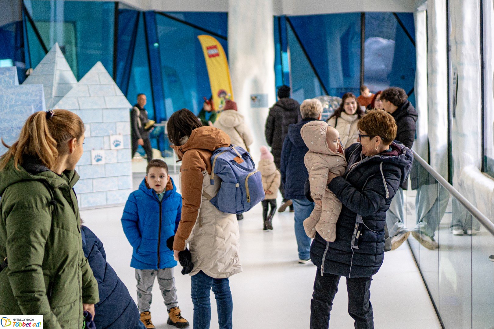 Sarkvidéki karácsony a LEGO gyárral a Nyíregyházi Állatparkban