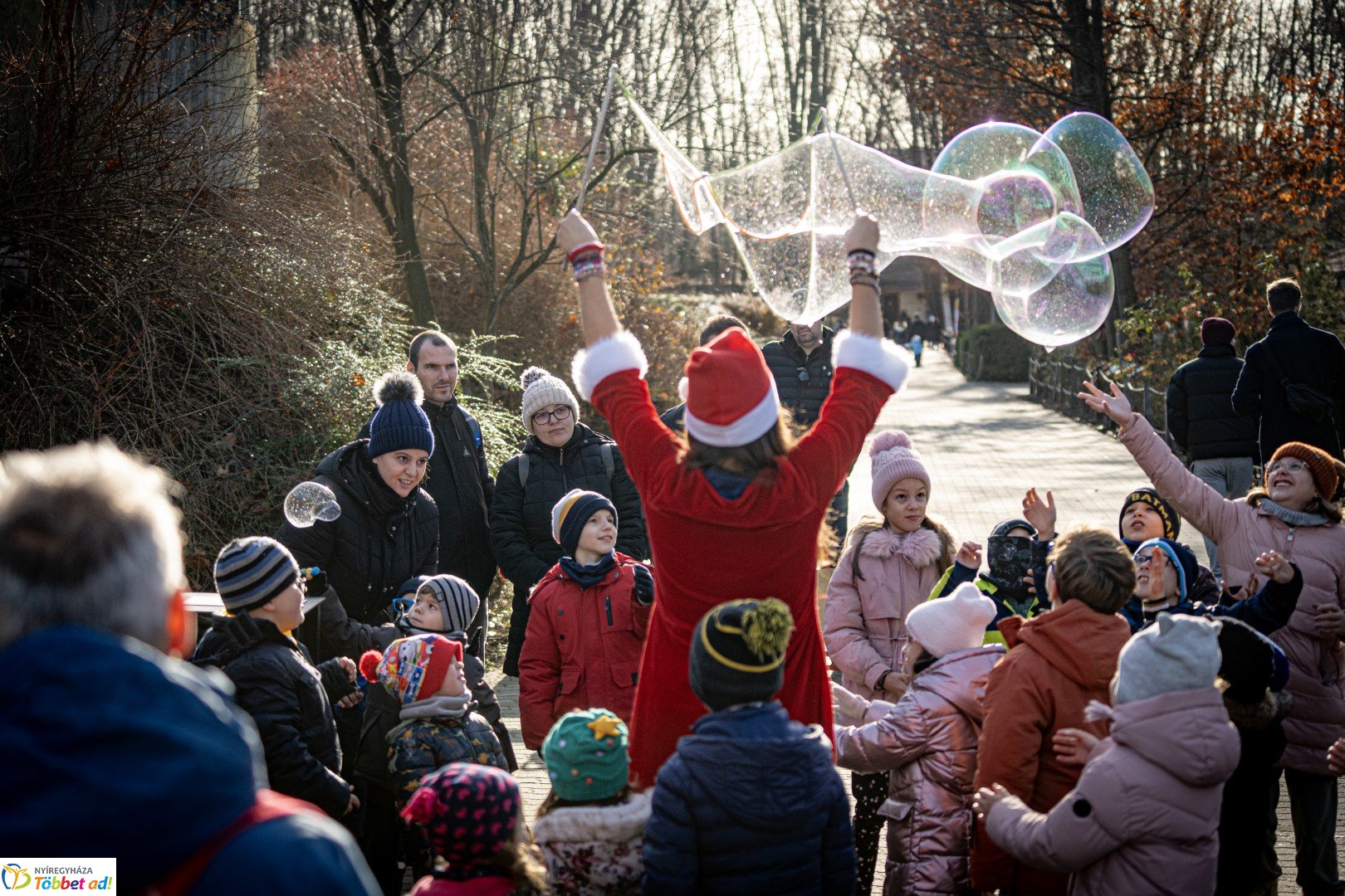 Sarkvidéki karácsony a LEGO gyárral a Nyíregyházi Állatparkban