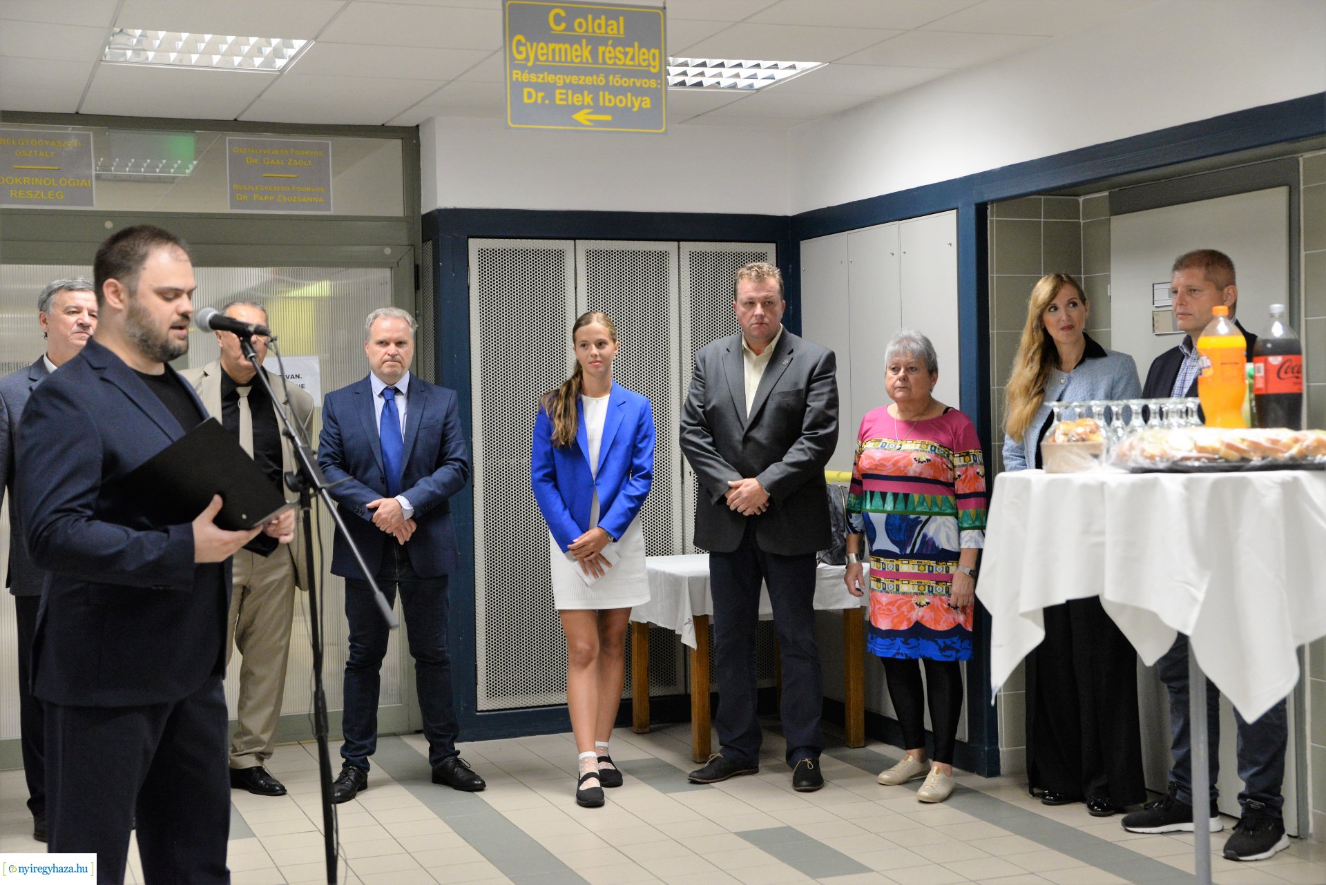 Sávolt Karolina festményei a Fül-Orr-Gégészeti Osztályon