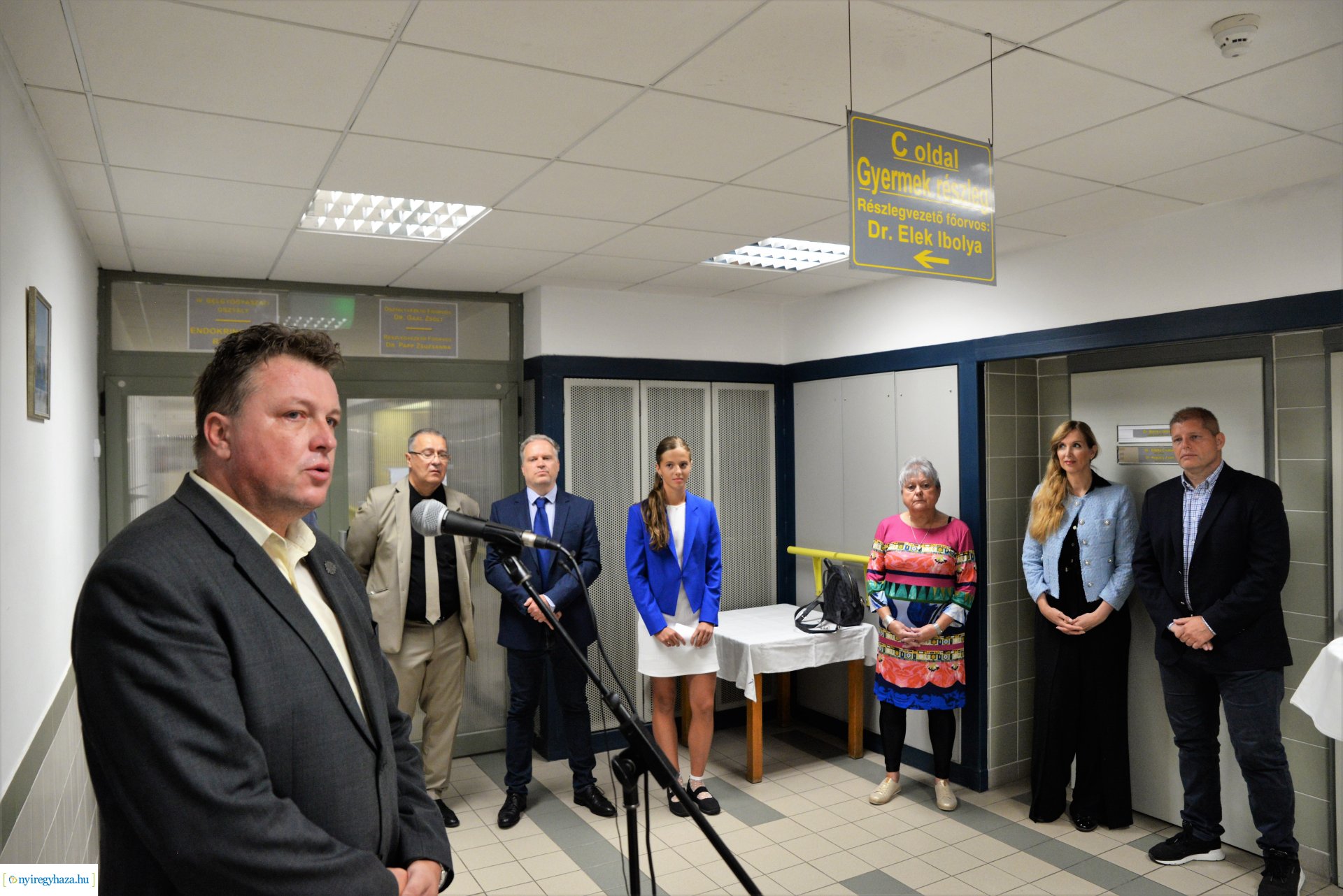 Sávolt Karolina festményei a Fül-Orr-Gégészeti Osztályon