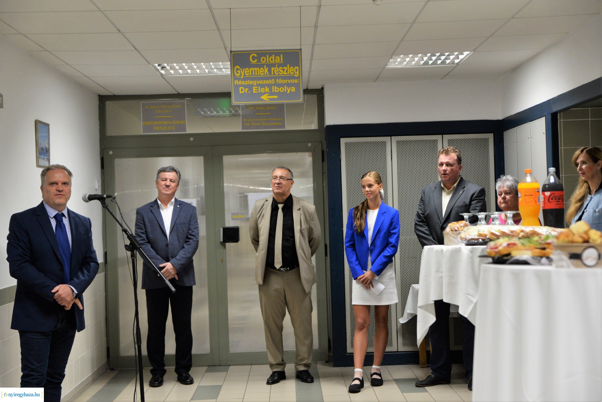 Sávolt Karolina festményei a Fül-Orr-Gégészeti Osztályon