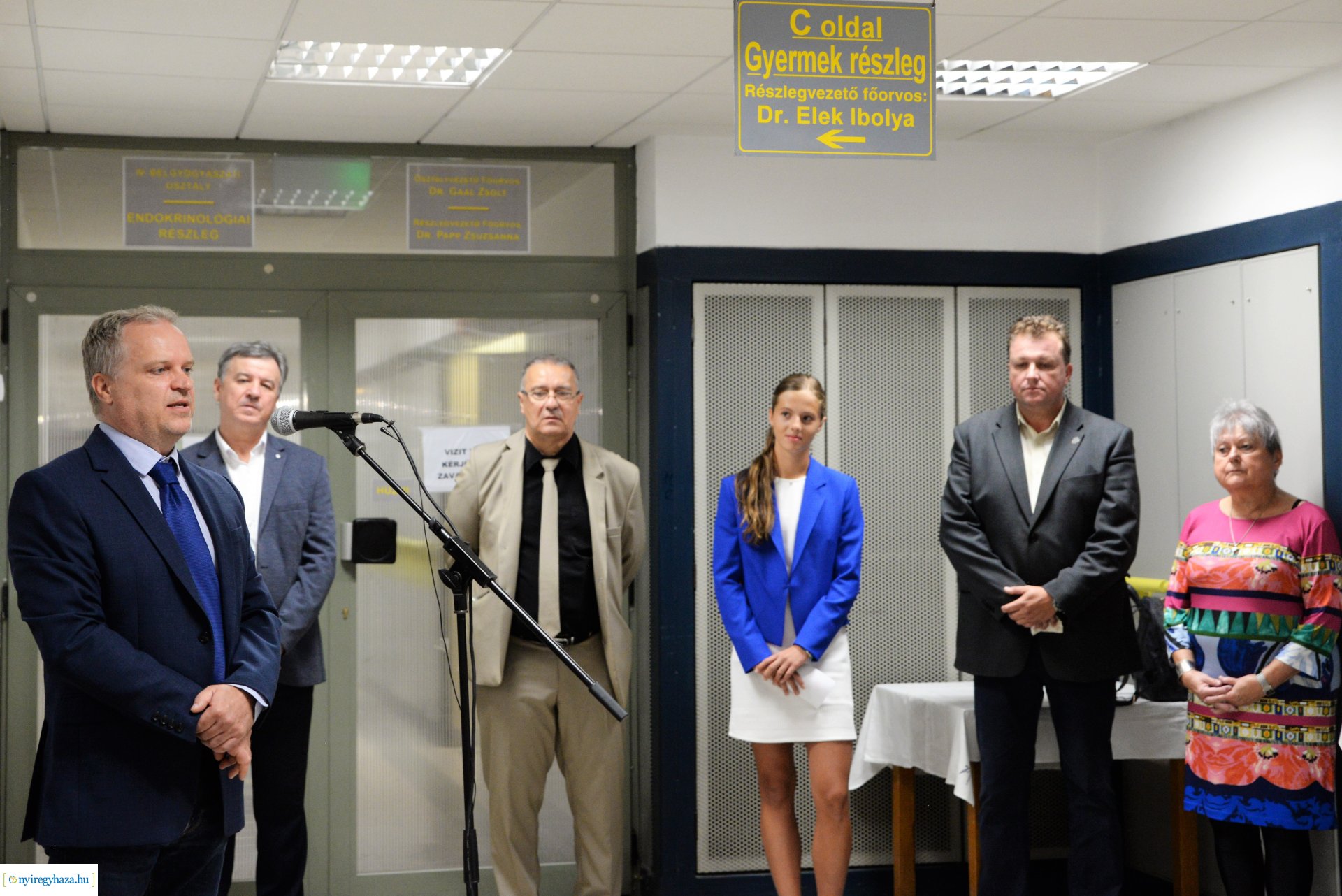 Sávolt Karolina festményei a Fül-Orr-Gégészeti Osztályon