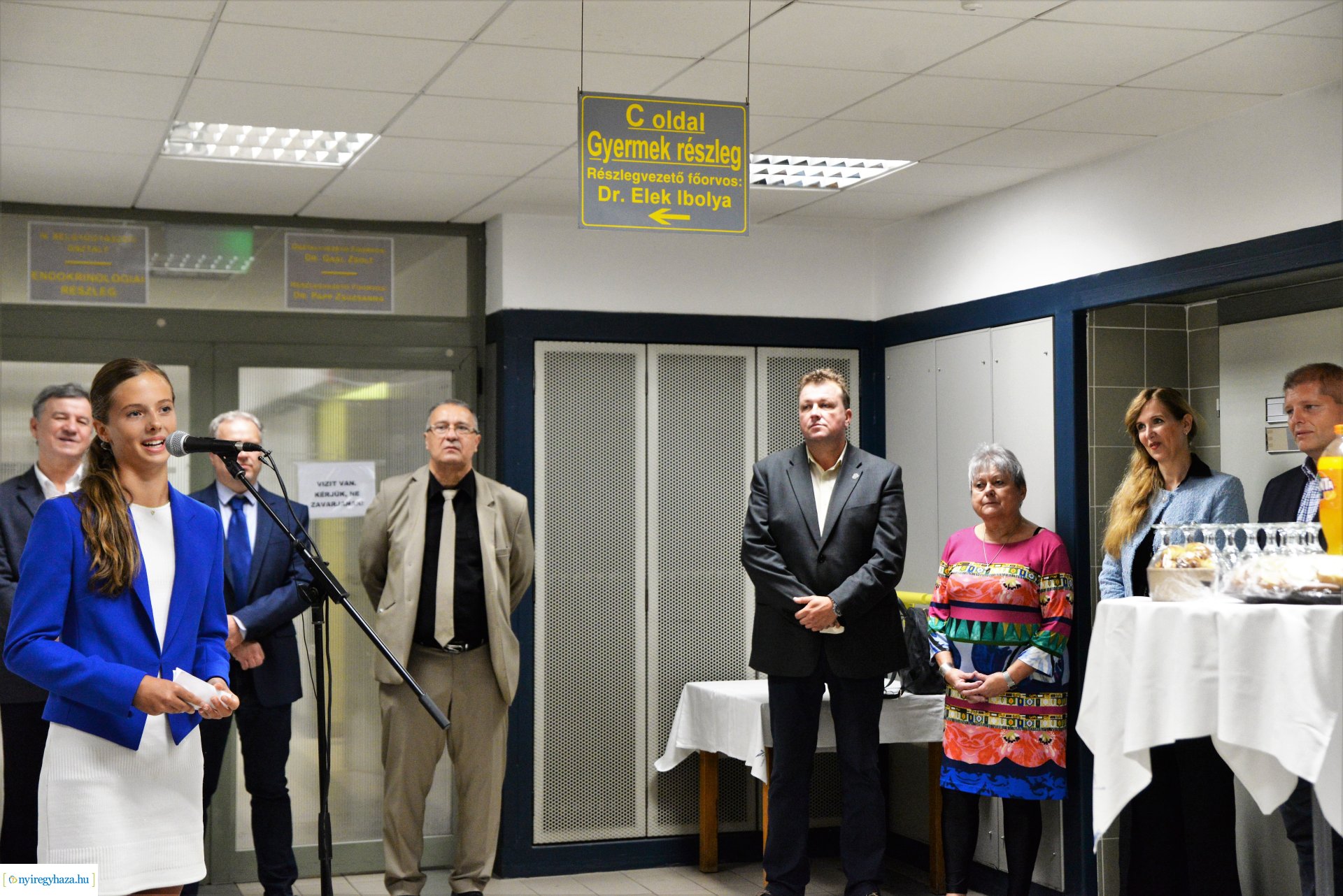 Sávolt Karolina festményei a Fül-Orr-Gégészeti Osztályon