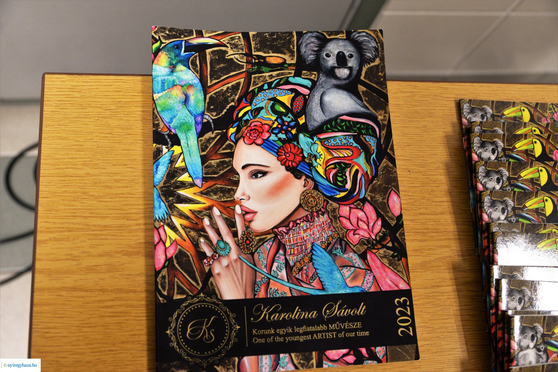 Sávolt Karolina festményei a Fül-Orr-Gégészeti Osztályon