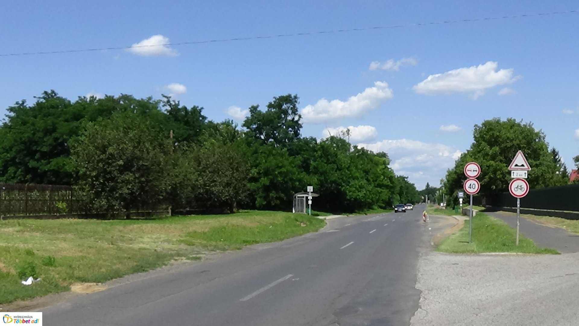 Sebességkorlátozás a Westsik Vilmos úton 