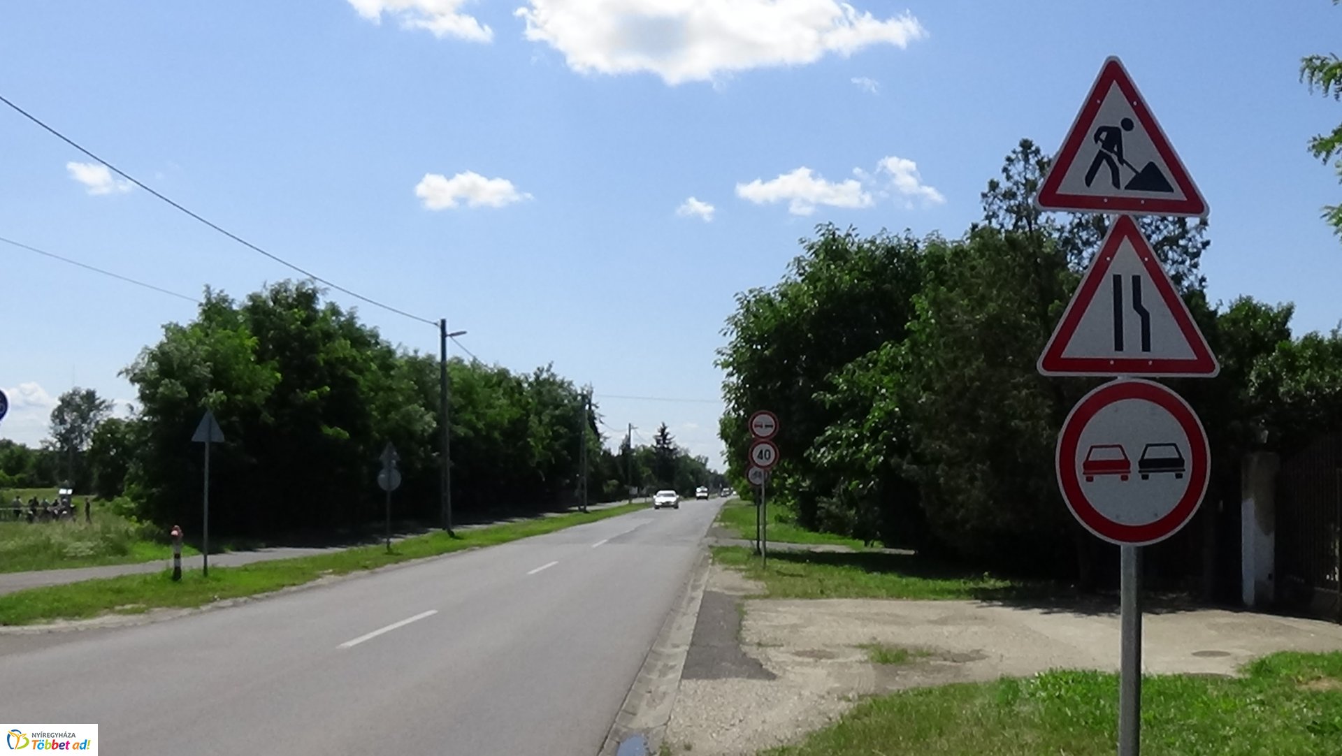 Sebességkorlátozás a Westsik Vilmos úton 