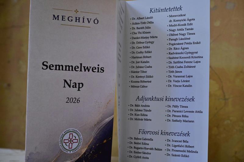 Semmelweis Nap 2026