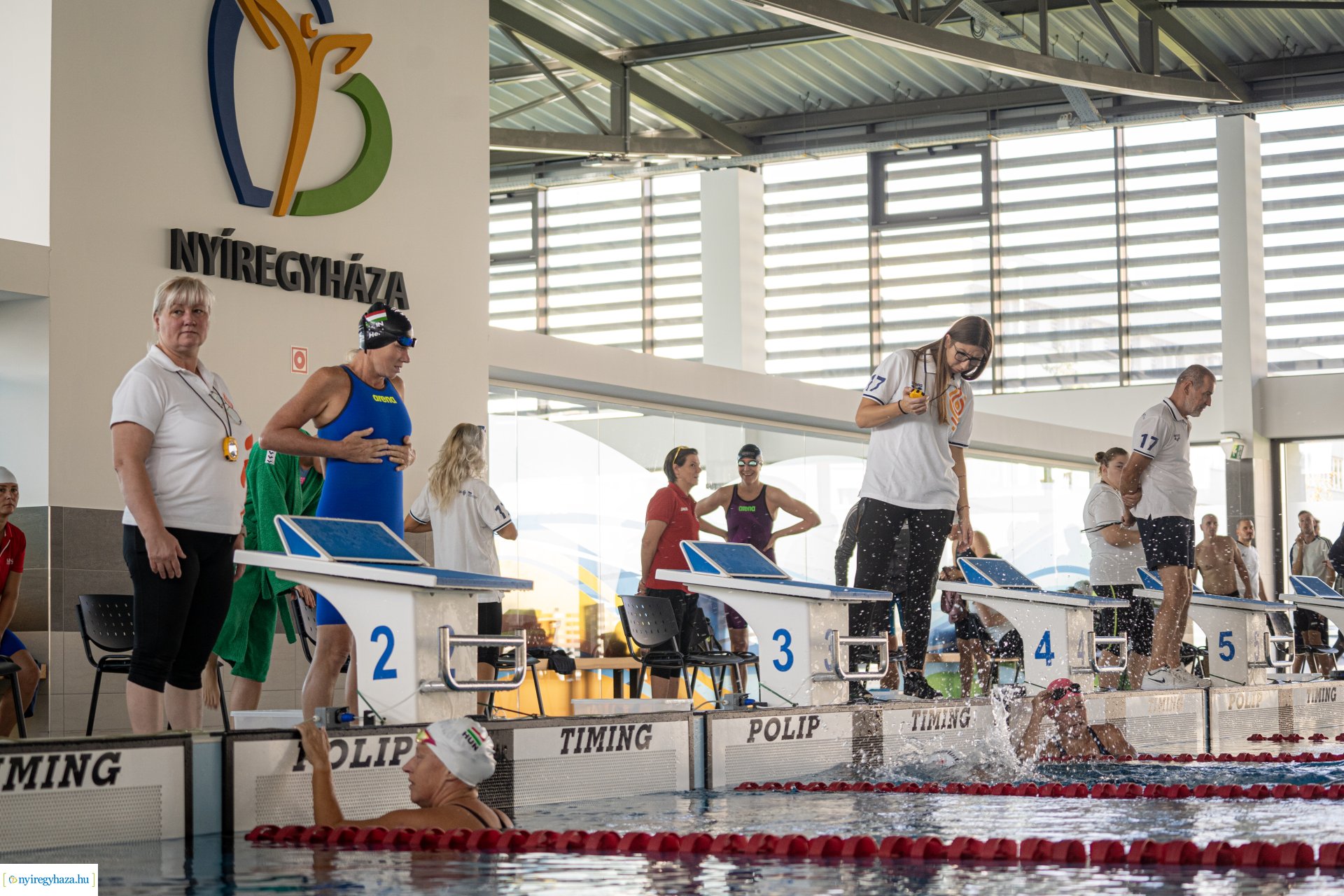 I. Masters NYSC Kupa Nemzetközi Szenior úszóverseny a Városi Uszodában