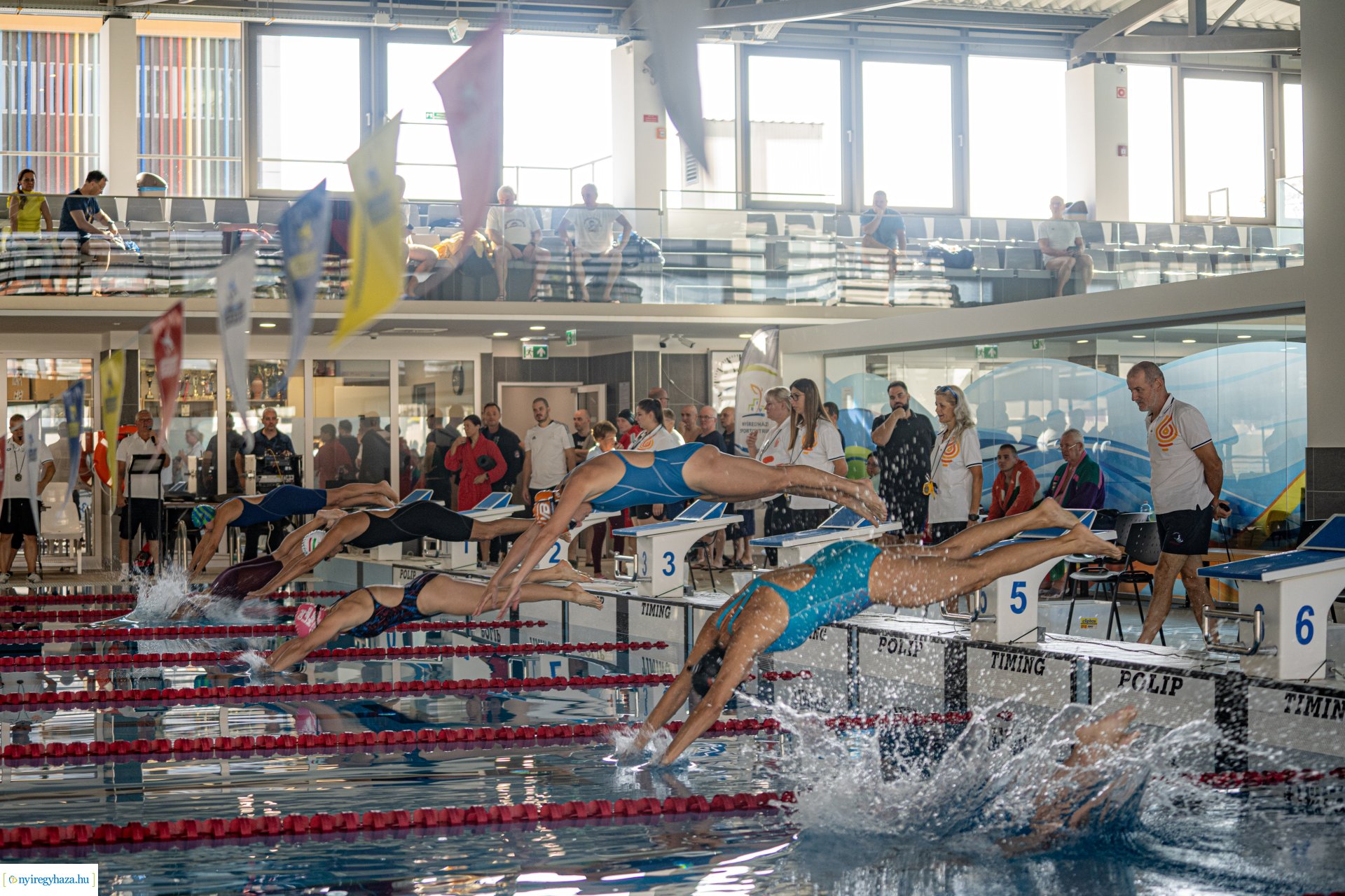 I. Masters NYSC Kupa Nemzetközi Szenior úszóverseny a Városi Uszodában