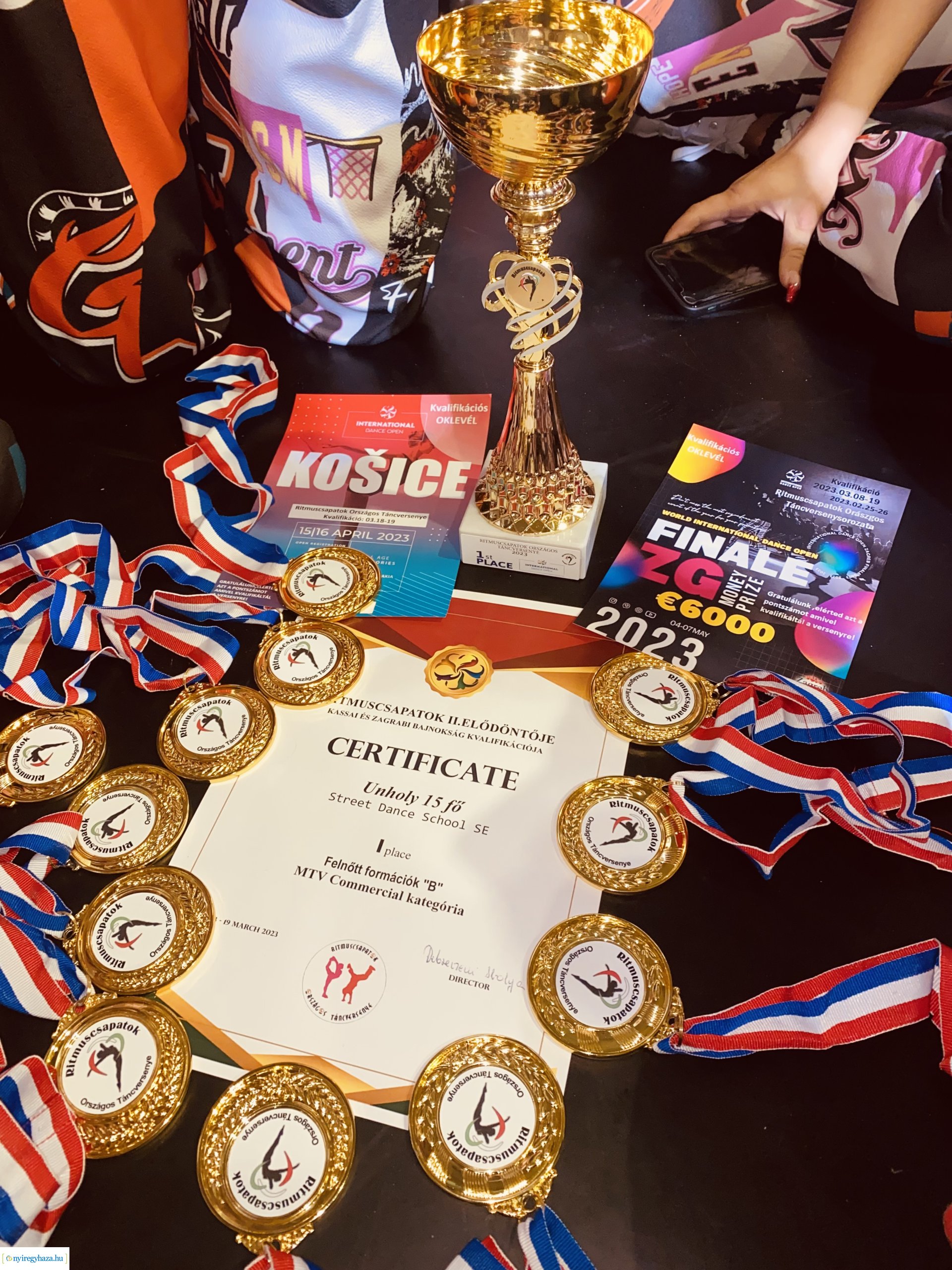 Sikerszériában a Street Dance School táncosai